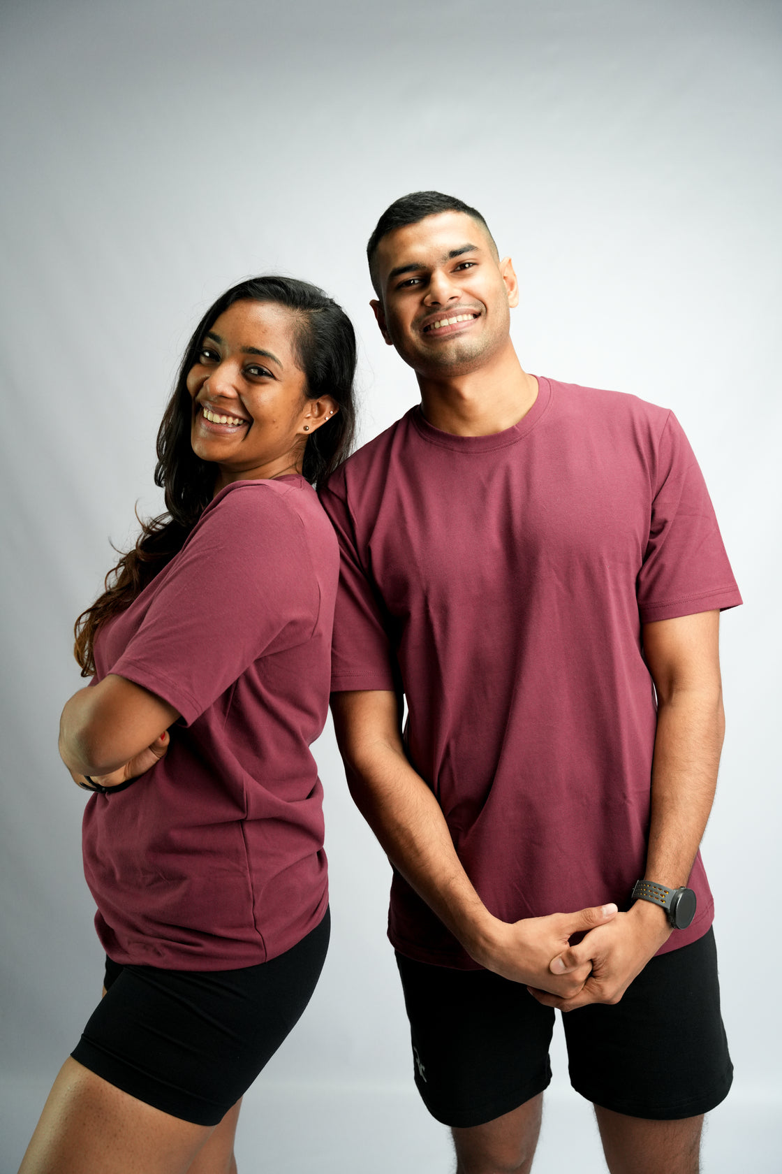 Reset Prime Heavy Relaxed Tee - Rio Red