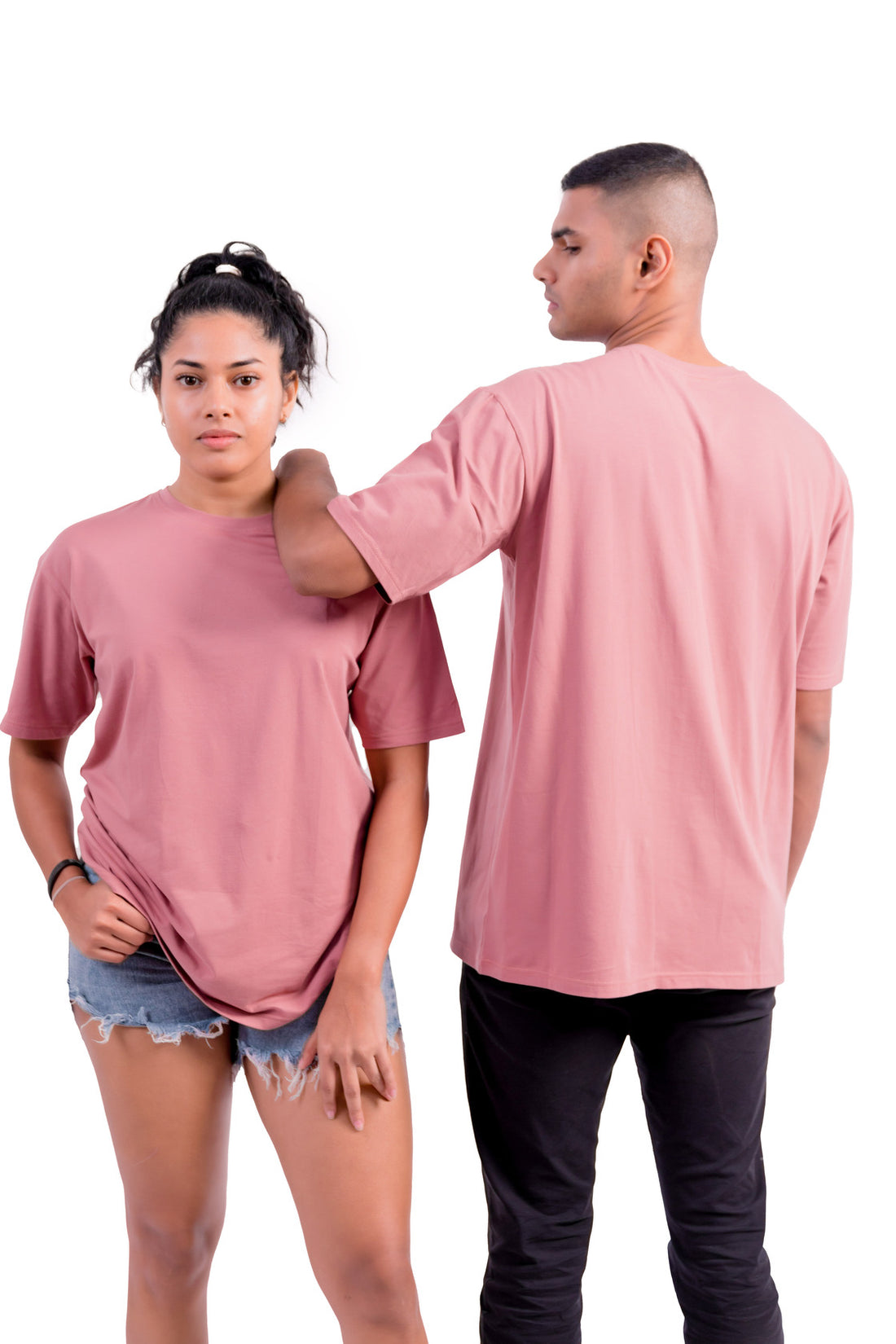 Loose Fit T-shirt - Light pink - Men